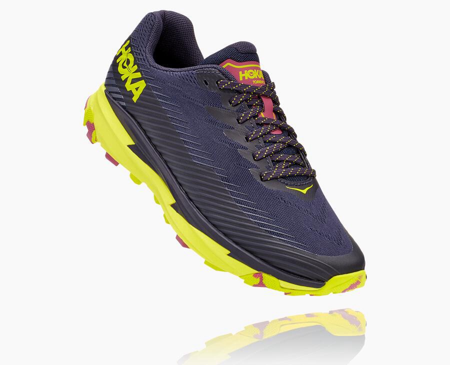 Tenis Hoka One One Trail Mujer Azul Marino - Torrent 2 - NJYC62830